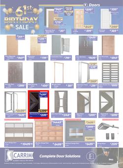 K Carrim Builders Mecca : 61st Birthday Sale (26 September - 06 October 2025), page 9