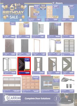 K Carrim Builders Mecca : 61st Birthday Sale (26 September - 24 November 2025), page 9