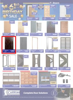 K Carrim Builders Mecca : 61st Birthday Sale (26 September - 24 November 2025), page 9