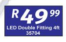 LED Double Fitting 4ft 35704