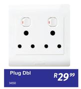 Plug Dbl 34550