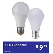 LED Globe 9W 35403/4