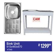 Cam Africa Sink Unit 915 x 460 x 870 47540