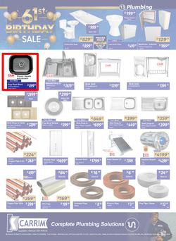 K Carrim Builders Mecca : 61st Birthday Sale (26 September - 24 November 2025), page 13