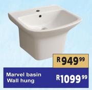 Marvel Basin Wall Hung