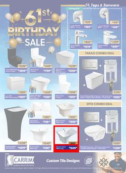 K Carrim Builders Mecca : 61st Birthday Sale (26 September - 24 November 2025), page 14
