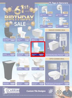 K Carrim Builders Mecca : 61st Birthday Sale (26 September - 24 November 2025), page 14