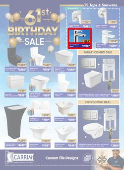 K Carrim Builders Mecca : 61st Birthday Sale (26 September - 24 November 2025), page 14