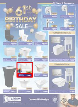 K Carrim Builders Mecca : 61st Birthday Sale (26 September - 24 November 2025), page 14