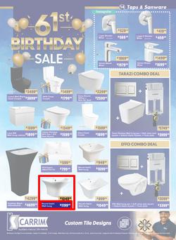 K Carrim Builders Mecca : 61st Birthday Sale (26 September - 24 November 2025), page 14