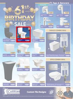 K Carrim Builders Mecca : 61st Birthday Sale (26 September - 24 November 2025), page 14