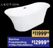 Starline Freestanding 1700 x 750 x 560mm