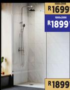 Oakland Shower Screen Clear 1200 x 2000