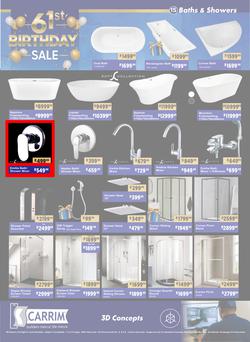 K Carrim Builders Mecca : 61st Birthday Sale (26 September - 24 November 2025), page 15
