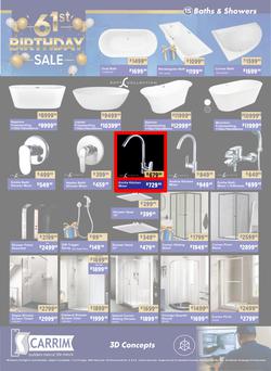 K Carrim Builders Mecca : 61st Birthday Sale (26 September - 24 November 2025), page 15
