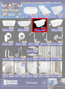 K Carrim Builders Mecca : 61st Birthday Sale (26 September - 24 November 2025), page 15
