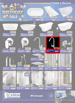 K Carrim Builders Mecca : 61st Birthday Sale (26 September - 24 November 2025), page 15