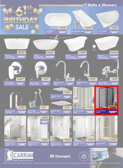 K Carrim Builders Mecca : 61st Birthday Sale (26 September - 24 November 2025), page 15