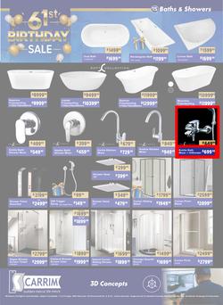 K Carrim Builders Mecca : 61st Birthday Sale (26 September - 24 November 2025), page 15