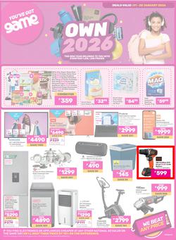 Game Botswana : Own 2026 (01 January - 28 January 2026), page 1