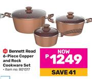 Bennett Read 6-Piece Copper And Rock Cookware Set 801317