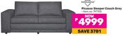 Monaco Picasso Sleeper Couch (Grey) 797700