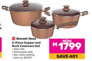Bennett Read 6 Piece Copper & Rock Cookware Set (801317)