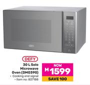 Defy 30L Solo Microwave Oven DMO390 (837188)
