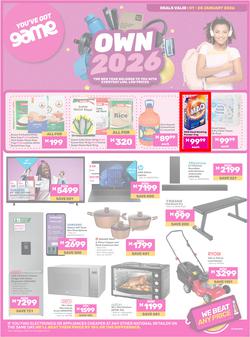 Game Lesotho : Own 2026 (01 January - 28 January 2026), page 1