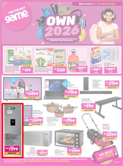 Game Lesotho : Own 2026 (01 January - 28 January 2026), page 1