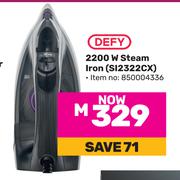 Defy 2200W Steam Iron SI2322CX (850004336)