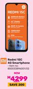 Mi Redmi 15C 4G Smartphone (850033896001/02)
