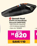 Bennett Read Swift 2.0 Handheld Vacuum HVC133 (763859)