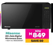 Hisense 20L Solo Digital Microwave Oven (850030581)