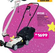 Ryobi 1200W Electric Lawnmower Plus 310W Electric Line Trimmer Combo (834370)