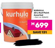 Kurhula 20L Roof Paint Assorted (828692)