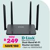 D-Link Dual Band WiFi Router (AC1200)