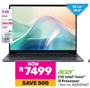 ACER E10 Intel Core i3 Processor