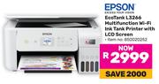 Epson EcoTank L3266 Multifunction WiFi Ink Tank Printer with LCD Screen