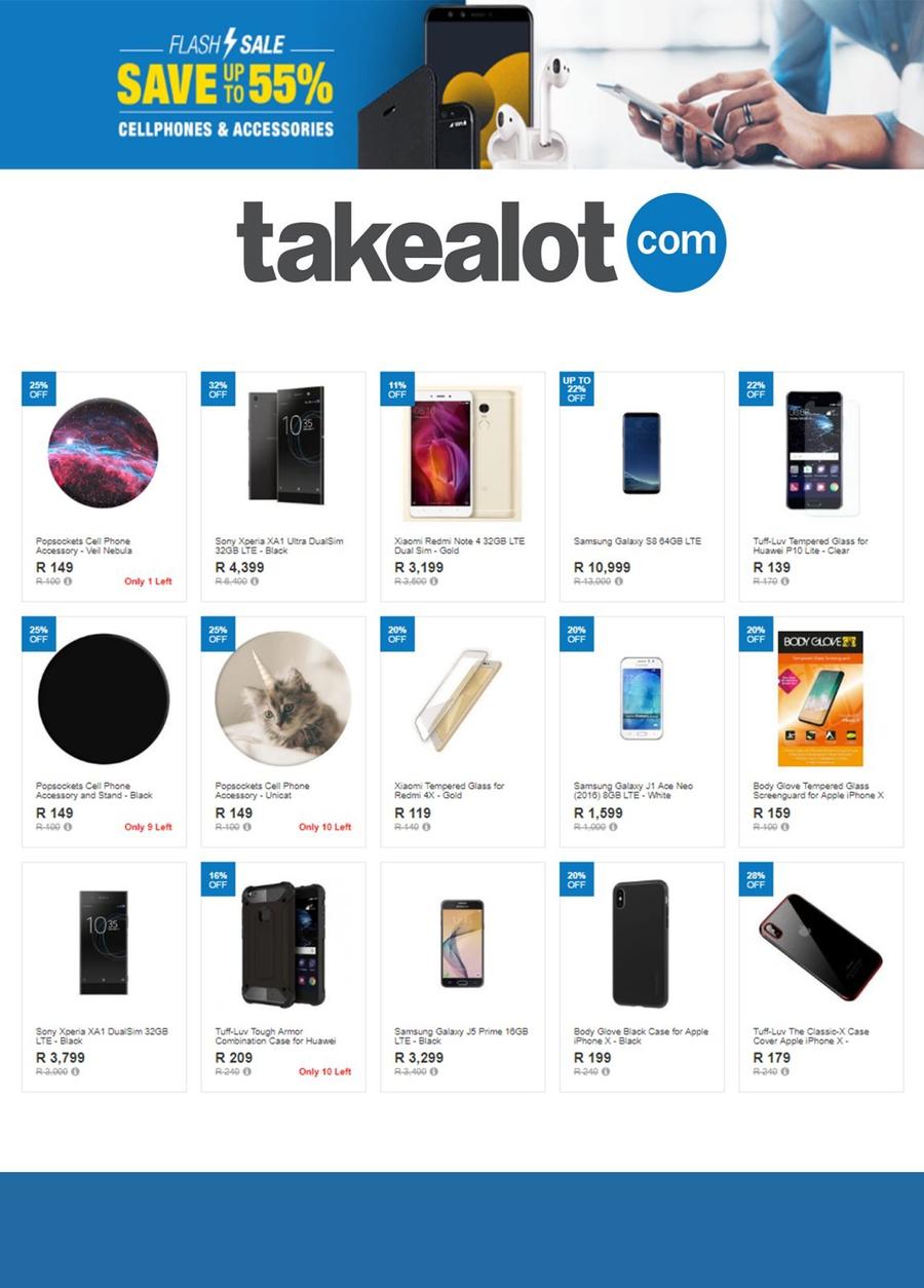 cell phones for sale at takealot