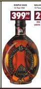 Dimple Haig 15 year Old-750ml