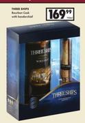Three Ships Bourbon Cork With Handkerchief-750ml
