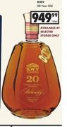 KWV 20 Year Old Brandy-750ml