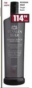 Russian Bear Single Batch Vodka-750ml