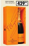 Veuve Clicouot Yellow Label Gift Box-750ml