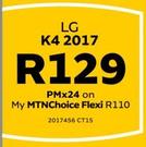 LG K4 2017 LTE-On My MTNChoice Flexi R110 CT15