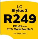 LG Stylus 3 LTE-On MTN Made Foe Me S CT54