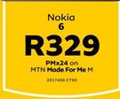 Nokia 6 LTE-On MTN Made For Me M CT60