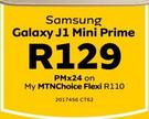 Samsung Galaxy J1 Mini Prime LTE-On My MTNChoice Flexi R110 CT62