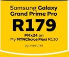 Samsung Galaxy Grand Prime Pro LTE-On My MTNChoice Flexi R110 CT65
